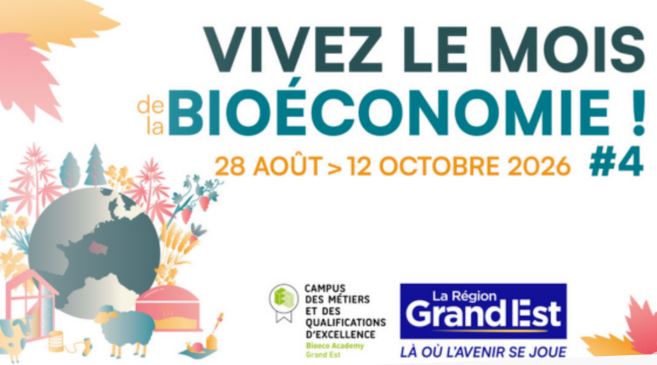 Lire la suite à propos de l’article 4ème édition du Mois de la Bioéconomie du Grand Est